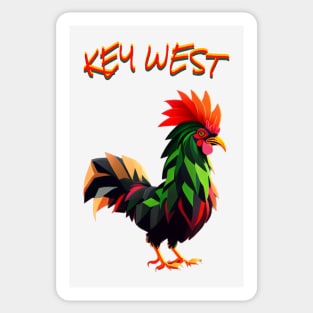 Key West Rooster Sticker